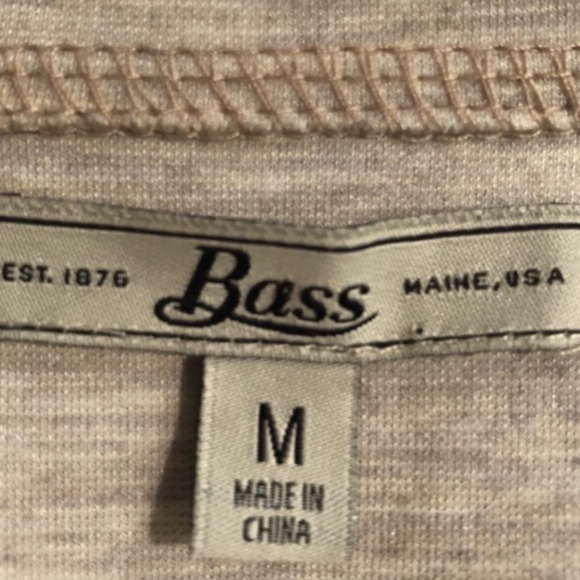 Bass NWOT athleisure wear hooded snap front long sleeve cardigan jacket medium - Picture 6 of 13